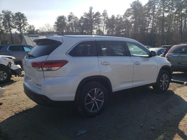 5TDJZRFH6KS593178 - 2019 TOYOTA HIGHLANDER SE WHITE photo 3