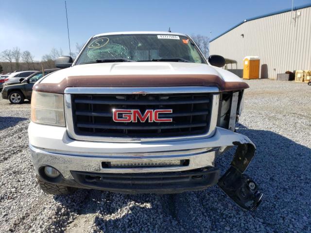 3GTP2VE31BG115469 - 2011 GMC SIERRA K1500 SLE WHITE photo 5