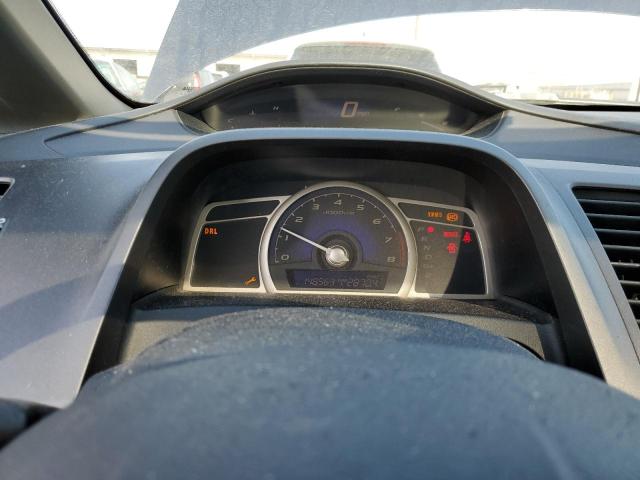 1HGFA16898L103536 - 2008 HONDA CIVIC EX BLUE photo 9