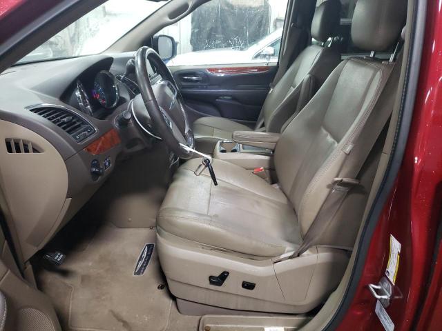 2C4RC1CG7GR174953 - 2016 CHRYSLER TOWN & COU TOURING L BURGUNDY photo 7