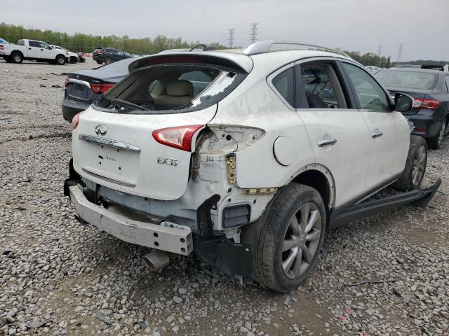 JN1AJ0HP5BM800312 - 2011 INFINITI EX35 BASE თეთრი ფოტო 3