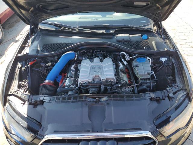 WAUHGAFC2CN064485 - 2012 AUDI A6 PRESTIGE BLACK photo 11