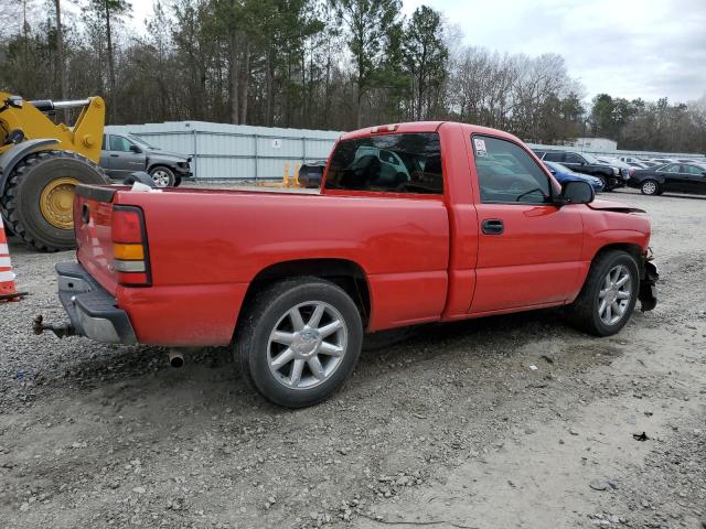 1GTEC14V35Z263224 - 2005 GMC NEW SIERRA C1500 RED photo 3