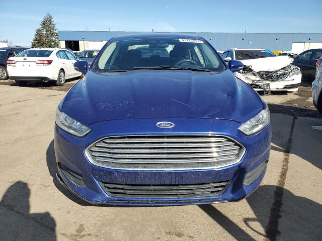 3FA6P0H71DR183010 - 2013 FORD FUSION SE BLUE photo 5