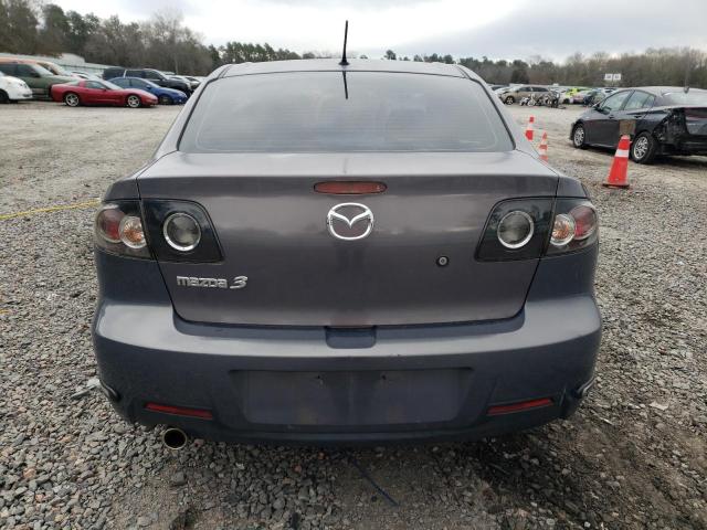 JM1BK12FX81142713 - 2008 MAZDA 3 I GRAY photo 6