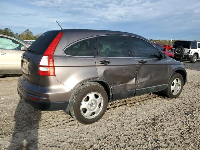 5J6RE3H35AL002586 - 2010 HONDA CR-V LX GRAY photo 3