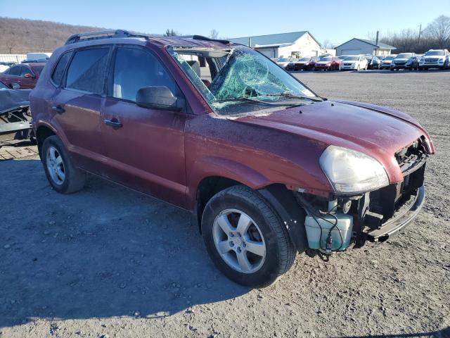 KM8JM12B18U735941 - 2008 HYUNDAI TUCSON GLS BURGUNDY photo 4