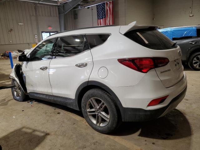 5NMZUDLB9JH054687 - 2018 HYUNDAI SANTA FE S WHITE photo 2