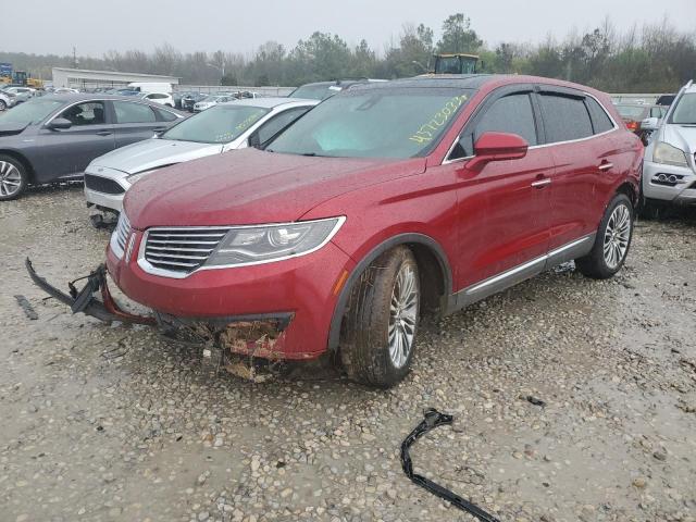 2LMTJ6LR5GBL37201 - 2016 LINCOLN MKX RESERVE 红色 照片 1