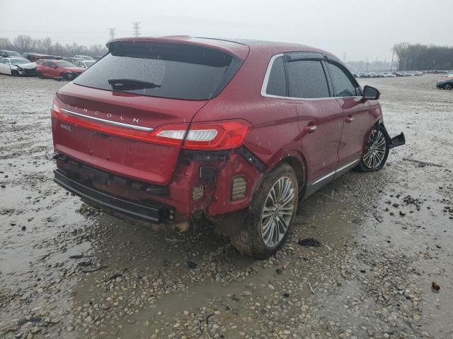 2LMTJ6LR5GBL37201 - 2016 LINCOLN MKX RESERVE RED photo 3