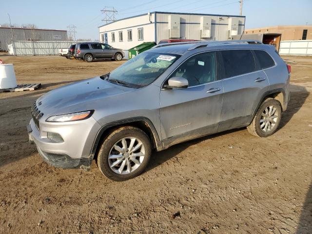 1C4PJMDS0EW276116 - 2014 JEEP CHEROKEE LIMITED GRAY photo 1