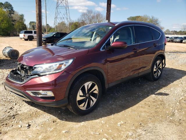 5J6RM4H97GL127062 - 2016 HONDA CR-V TOURING MAROON photo 1