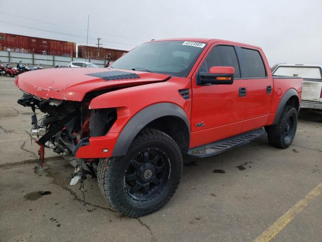 1FTFW1R61CFC32601 - 2012 FORD F150 SVT RAPTOR RED photo 1