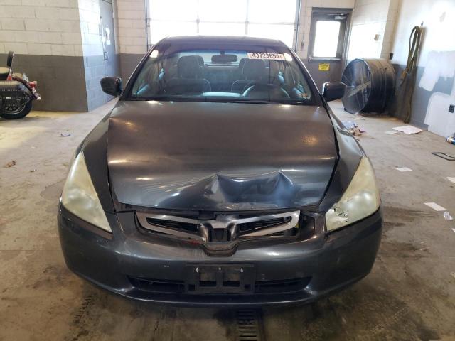 1HGCM56495A010473 - 2005 HONDA ACCORD LX CHARCOAL photo 5