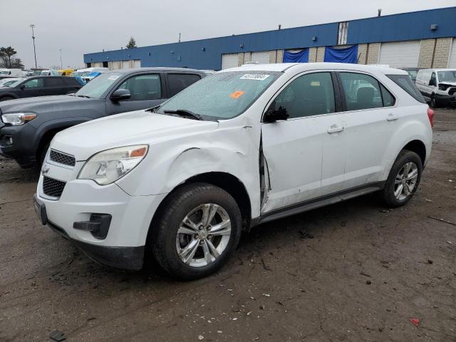 2GNALBEK8D6377388 - 2013 CHEVROLET EQUINOX LS WHITE photo 1