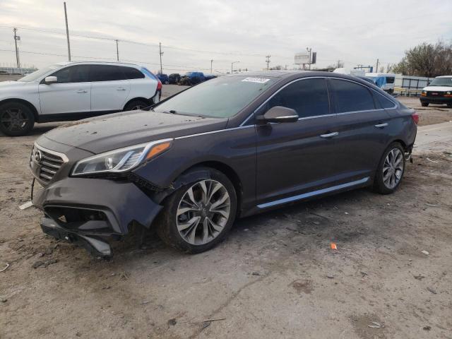 5NPE34AB6FH235969 - 2015 HYUNDAI SONATA SPORT GRAY photo 1