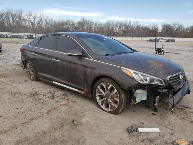 5NPE34AB6FH235969 - 2015 HYUNDAI SONATA SPORT GRAY photo 4