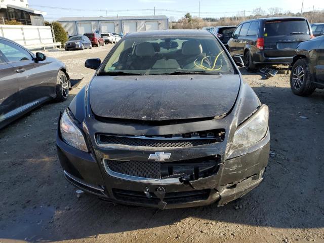 1G1ZC5E07CF233405 - 2012 CHEVROLET MALIBU 1LT BLACK photo 5