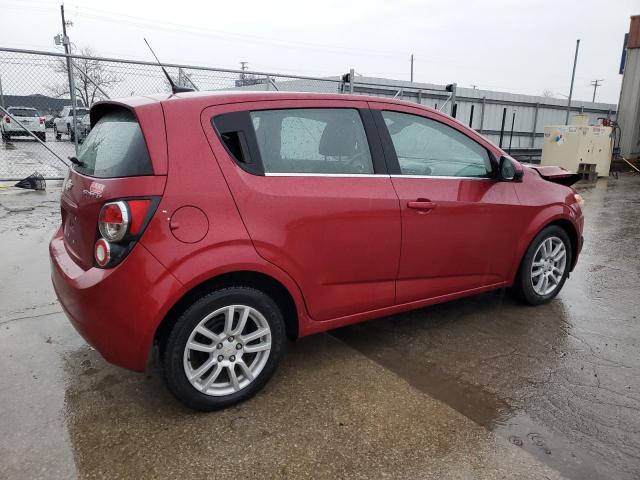 1G1JC6SH6C4129853 - 2012 CHEVROLET SONIC LT BURGUNDY photo 3