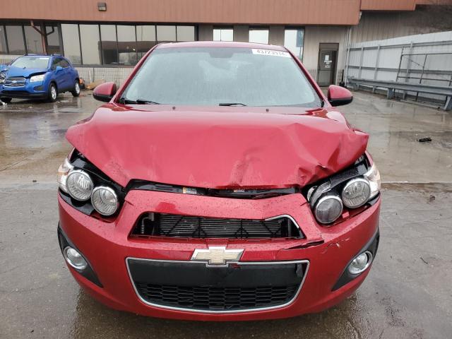 1G1JC6SH6C4129853 - 2012 CHEVROLET SONIC LT BURGUNDY photo 5