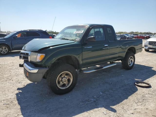 4TASM92N4XZ565895 - 1999 TOYOTA TACOMA XTRACAB PRERUNNER GREEN photo 1