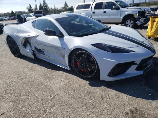 1G1Y62D43L5106274 - 2020 CHEVROLET CORVETTE STINGRAY 1LT WHITE photo 4