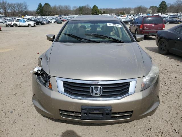 JHMCP26788C044233 - 2008 HONDA ACCORD EX GOLD photo 5