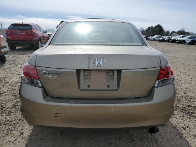 JHMCP26788C044233 - 2008 HONDA ACCORD EX GOLD photo 6