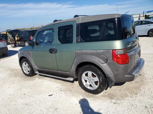 5J6YH28533L005987 - 2003 HONDA ELEMENT EX GREEN photo 2