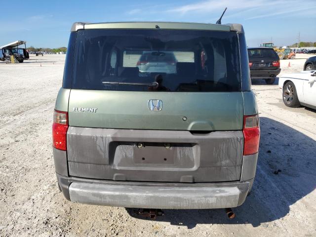 5J6YH28533L005987 - 2003 HONDA ELEMENT EX GREEN photo 6