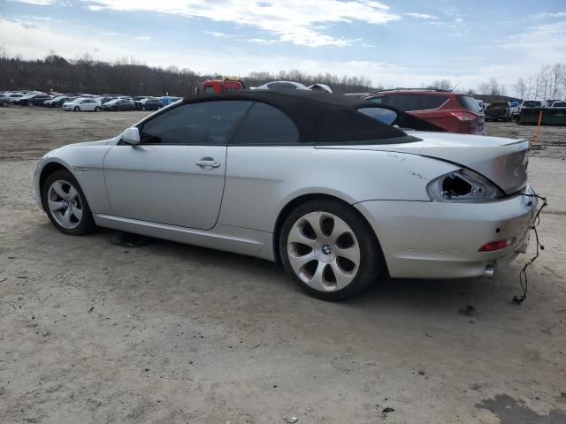 WBAEK73414B322872 - 2004 BMW 645 CI AUTOMATIC SILVER photo 2