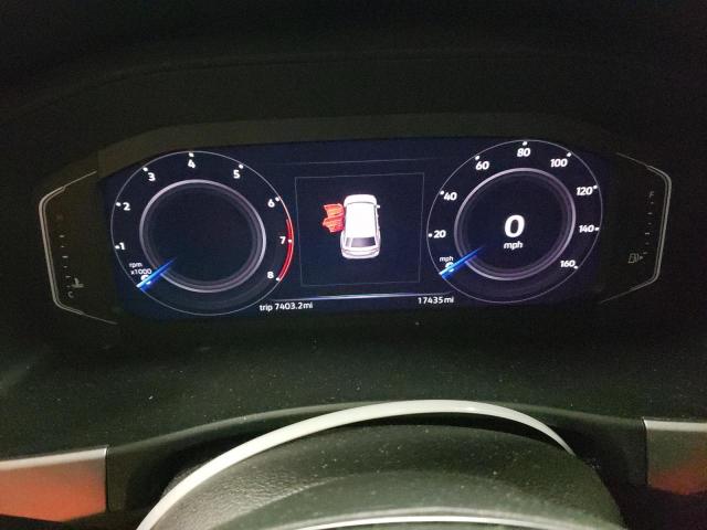 1V2RR2CA7KC566797 - 2019 VOLKSWAGEN ATLAS SEL RED photo 9