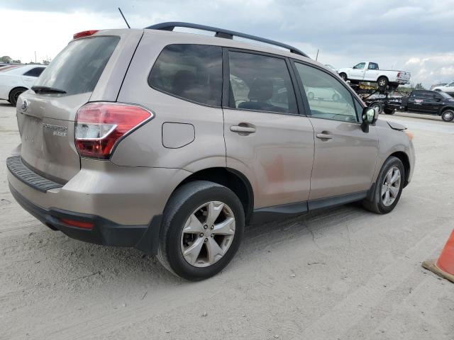 JF2SJAEC8EH555349 - 2014 SUBARU FORESTER 2.5I PREMIUM TAN photo 3