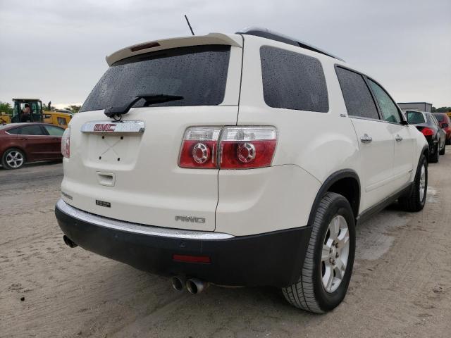 1GKEV33718J142580 - 2008 GMC ACADIA SLT-2 WHITE photo 3