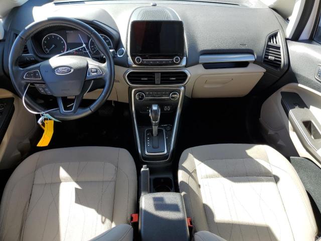 MAJ6P1UL7JC207264 - 2018 FORD ECOSPORT SE WHITE photo 8