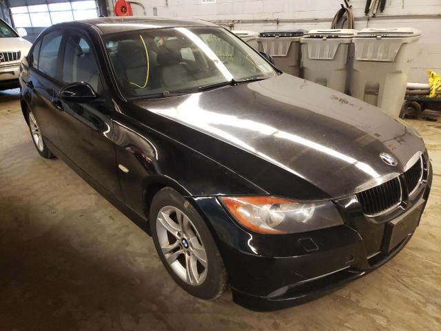 WBAVC93558K038121 - 2008 BMW 3 SERIES XI შავი ფოტო 1