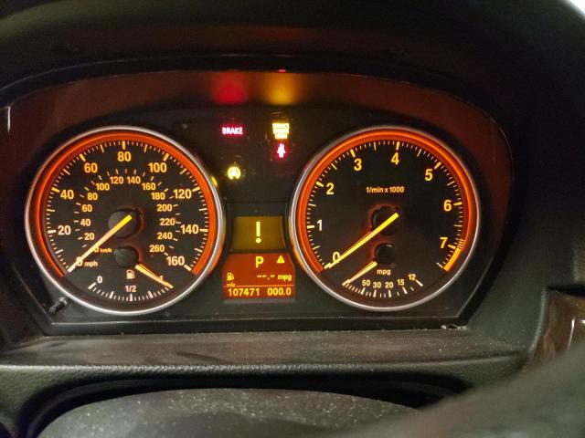 WBAVC93558K038121 - 2008 BMW 3 SERIES XI შავი ფოტო 8