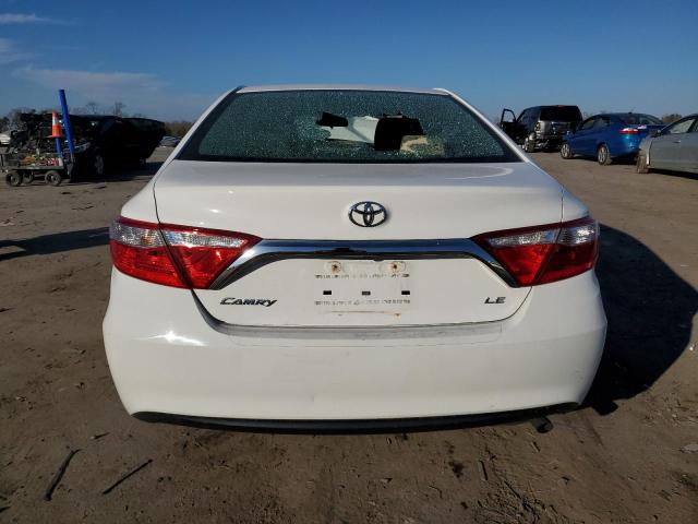 4T4BF1FK1FR455870 - 2015 TOYOTA CAMRY LE WHITE photo 6