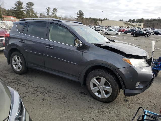 JTMRFREV4EJ002494 - 2014 TOYOTA RAV4 XLE GRAY photo 4