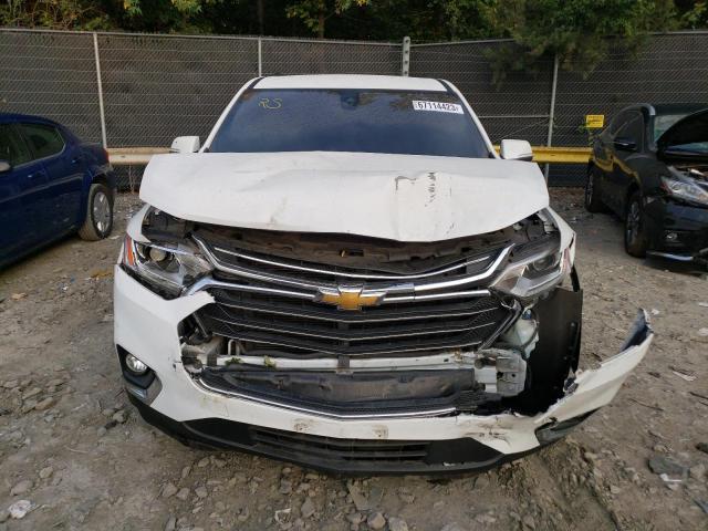 1GNERGKW7MJ256486 - 2021 CHEVROLET TRAVERSE LT WHITE photo 5