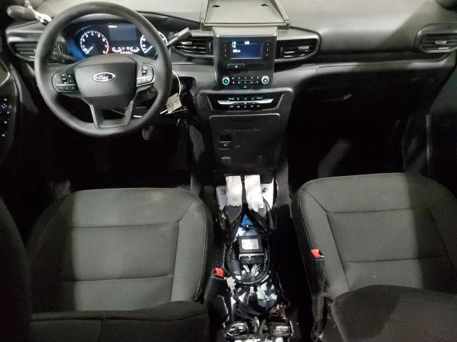 1FM5K8AB5MGB46434 - 2021 FORD EXPLORER POLICE INTERCEPTOR თეთრი ფოტო 8