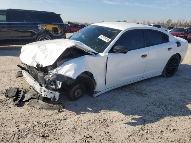 2C3CDXBG2KH707317 - 2019 DODGE CHARGER SXT WHITE photo 1