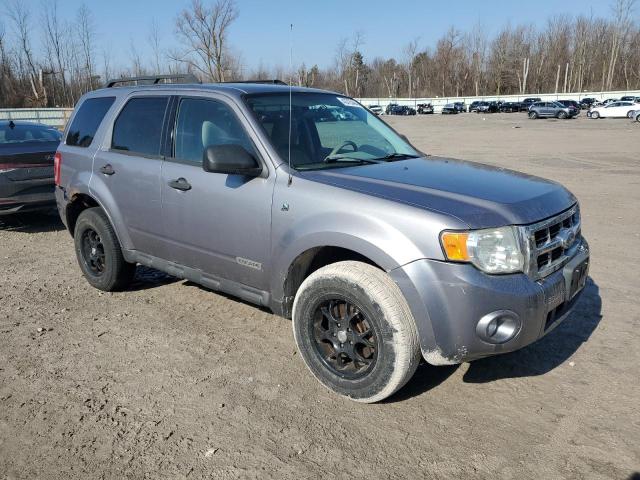 1FMCU59HX8KA60516 - 2008 FORD ESCAPE HEV SILVER photo 4