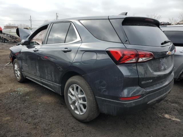 3GNAXUEV1NS223585 - 2022 CHEVROLET EQUINOX LT CHARCOAL photo 2