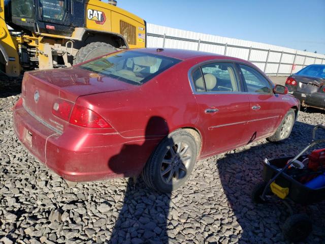 1G4HE57Y36U205953 - 2006 BUICK LUCERNE CXS RED photo 3