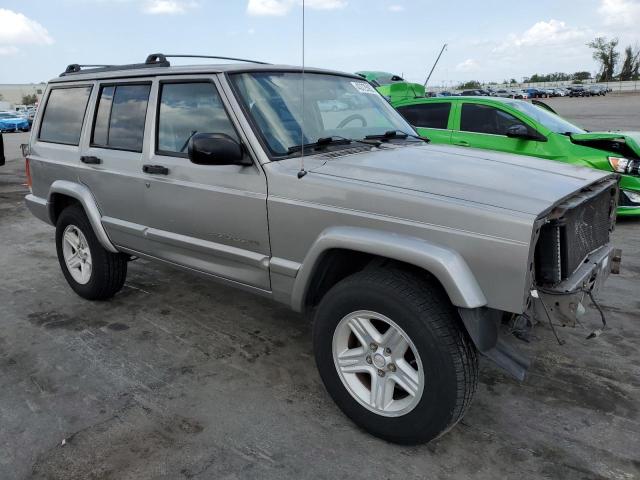 1J4FT68S3YL245132 - 2000 JEEP CHEROKEE LIMITED GRAY photo 4