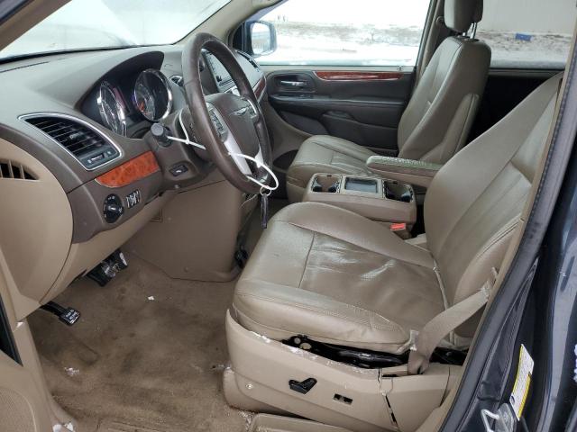 2C4RC1CG9ER236902 - 2014 CHRYSLER TOWN & COU TOURING L BLACK photo 7