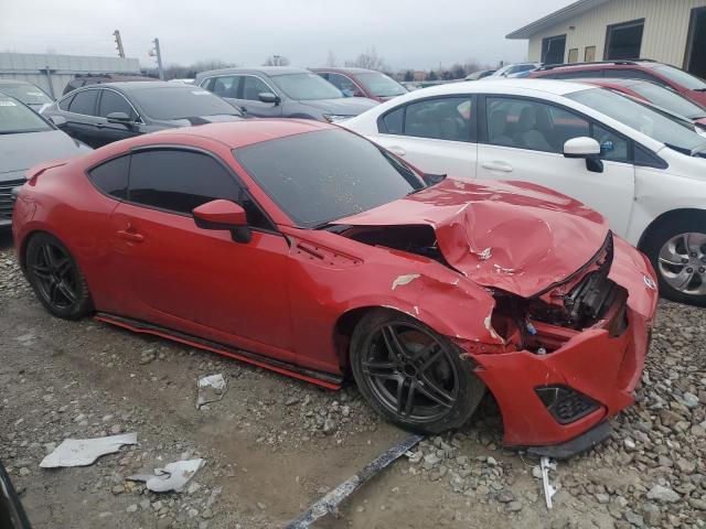 JF1ZNAA1XD1719722 - 2013 TOYOTA SCION FR-S RED photo 4