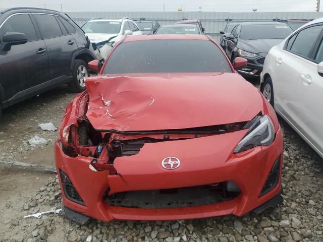 JF1ZNAA1XD1719722 - 2013 TOYOTA SCION FR-S RED photo 5