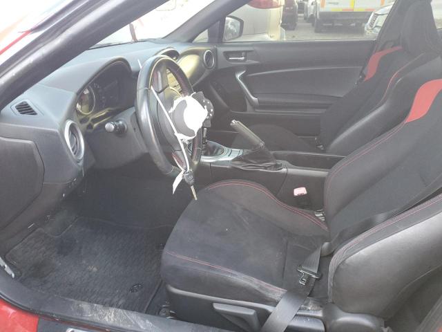 JF1ZNAA1XD1719722 - 2013 TOYOTA SCION FR-S RED photo 7